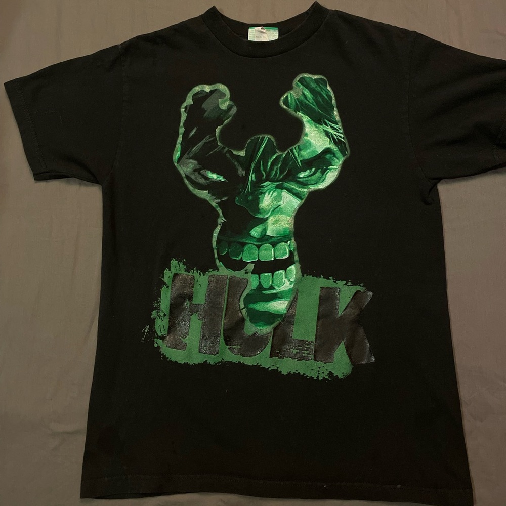 Vintage Hulk movie promo shirt